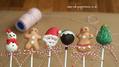 Christmas cake pops, £3-£3.50 ea Christmas cake pops, £3-£3.50 ea