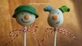Snowman/Snowdog cake pops, £3.75 ea Snowman/Snowdog cake pops, £3.75 ea