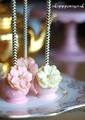 Flower-Embellished pops £3 ea Flower-Embellished pops £3 ea